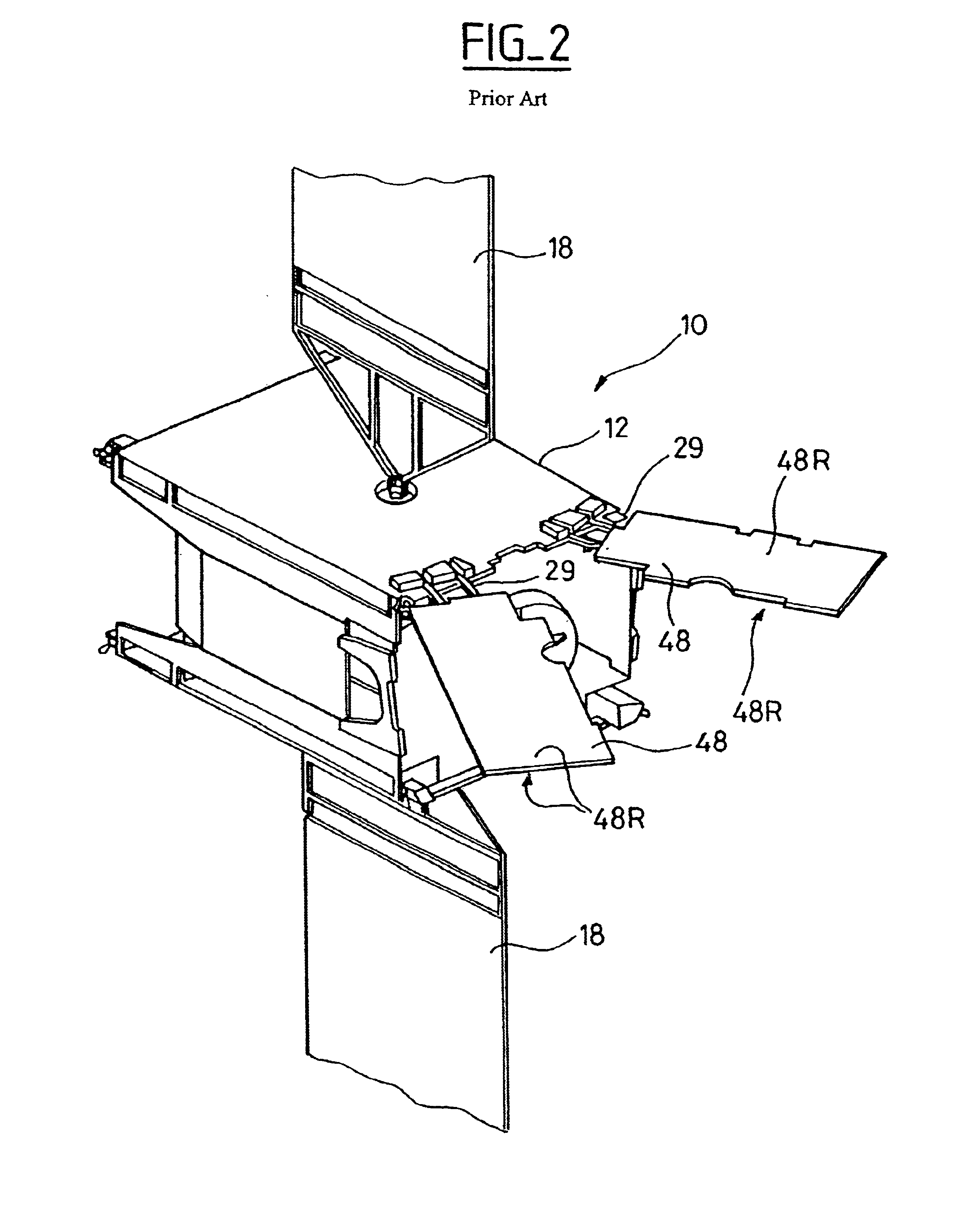 Deployable radiator for a space vehicle