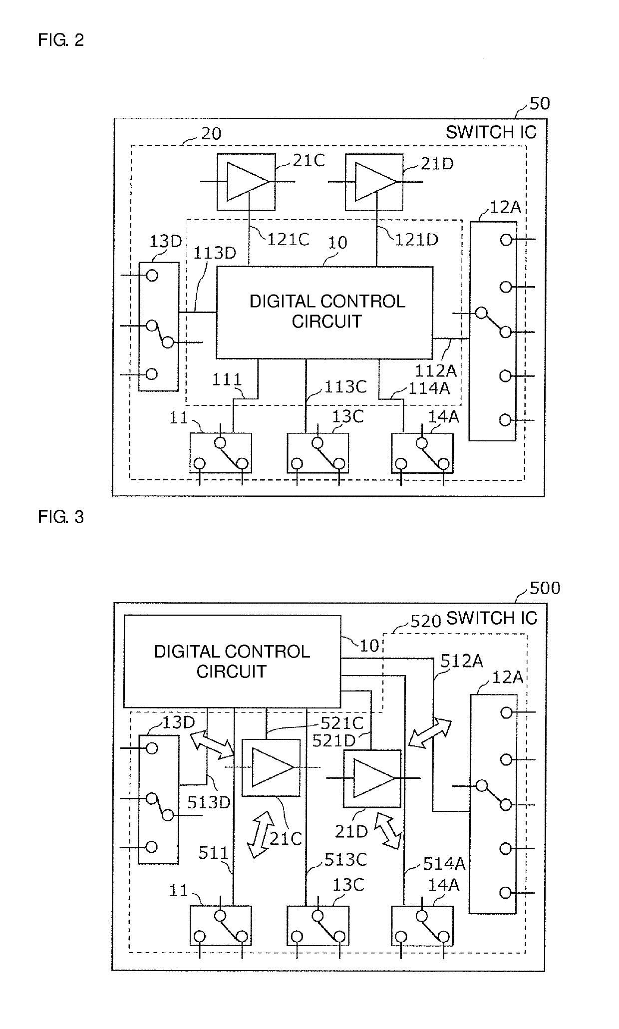 Switch ic, high-frequency module, and communication apparatus