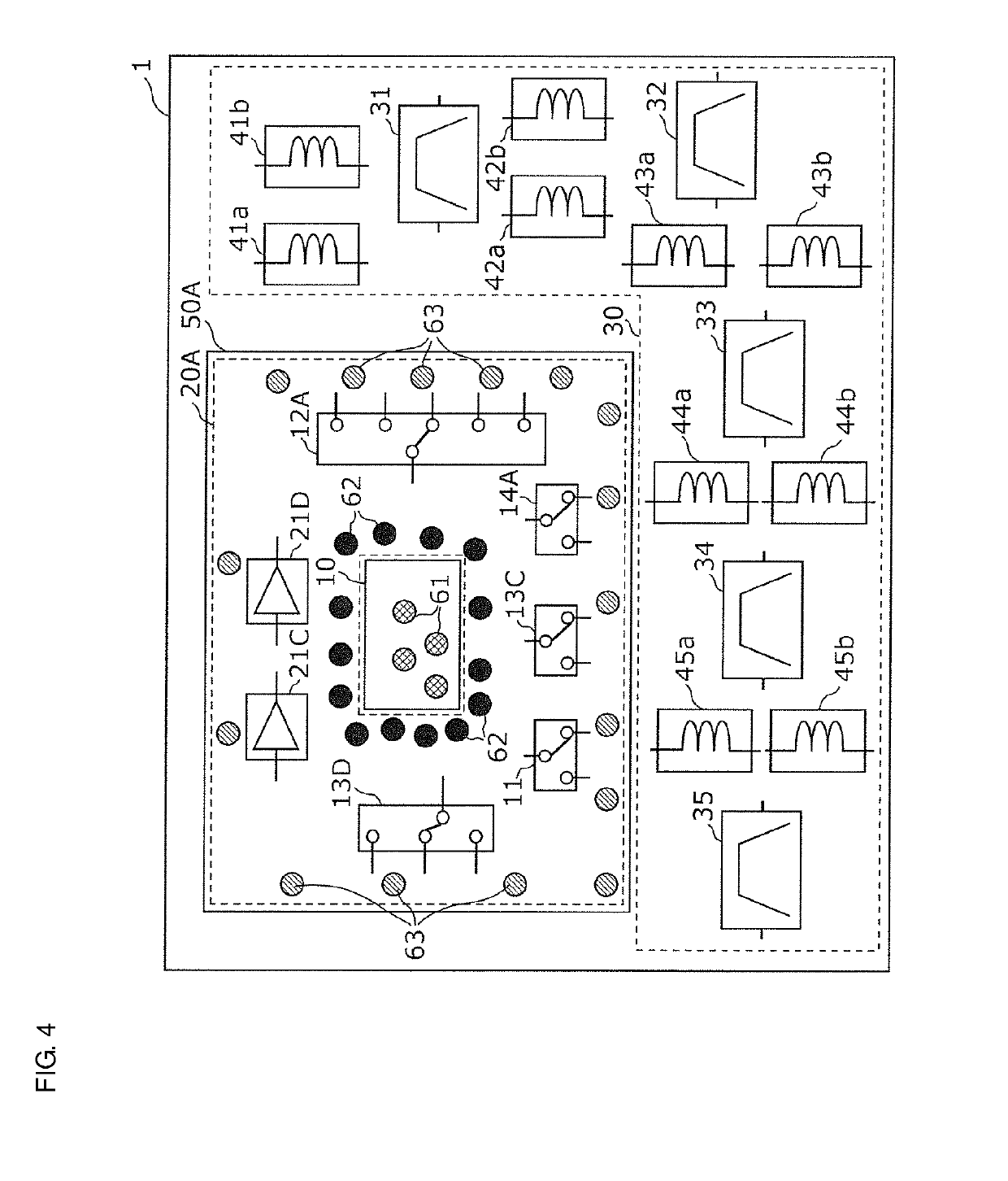 Switch ic, high-frequency module, and communication apparatus