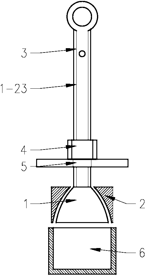 Brake component dismounting device