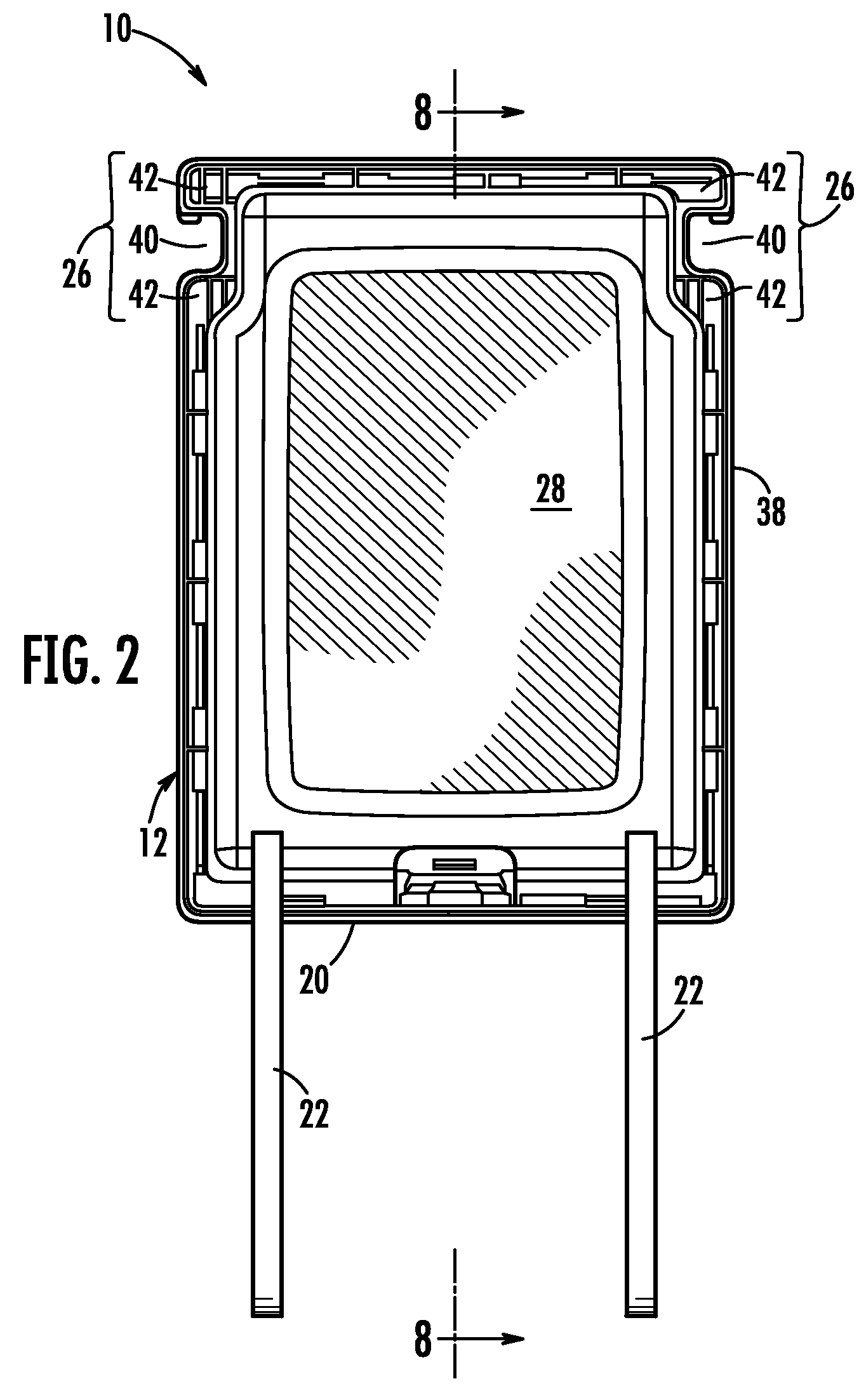 Cartridge assembly for a self-contained emergency eyewash station