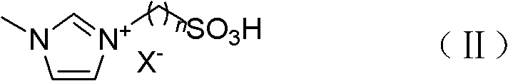 Method for preparing diphenolic acid in ionic liquid