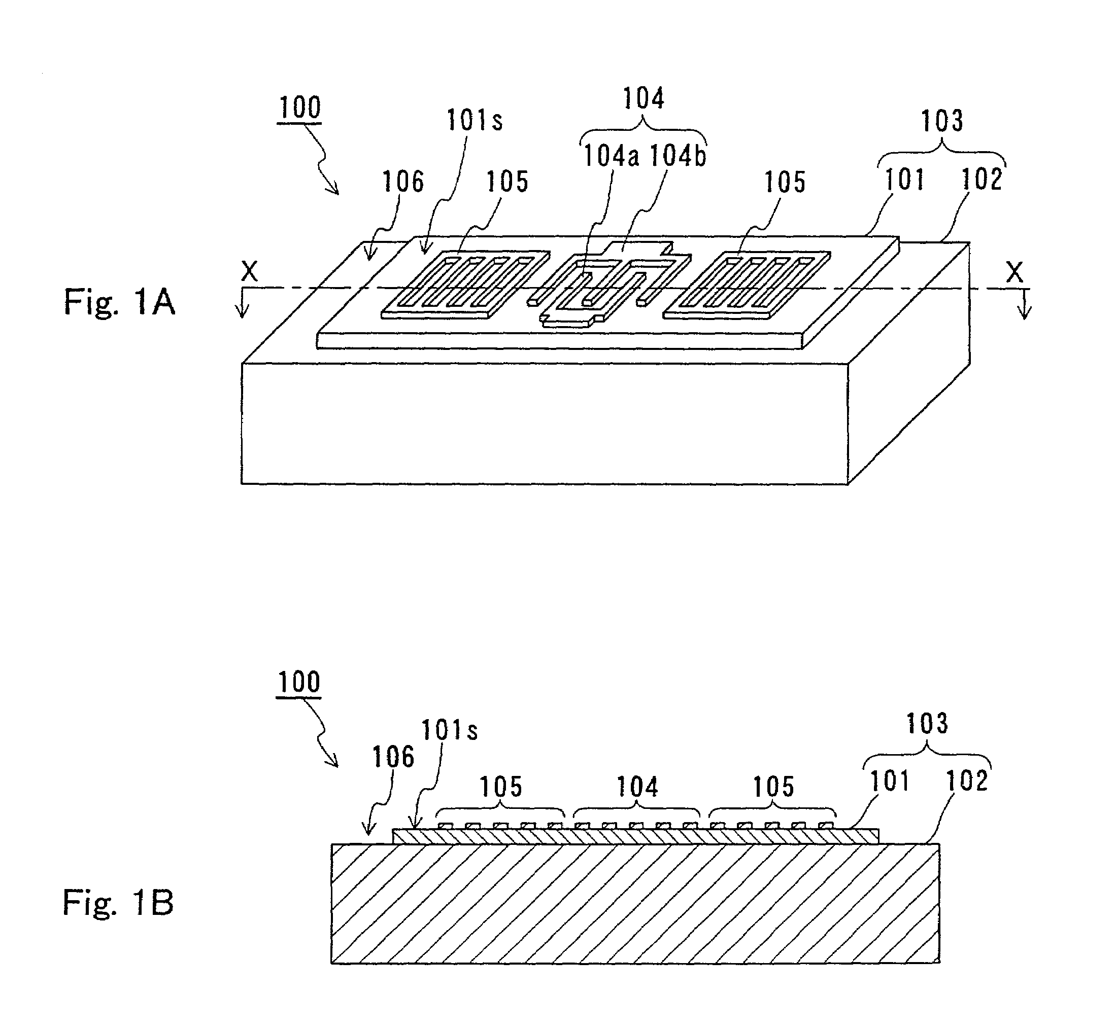 Method for producing a surface acoustic wave element