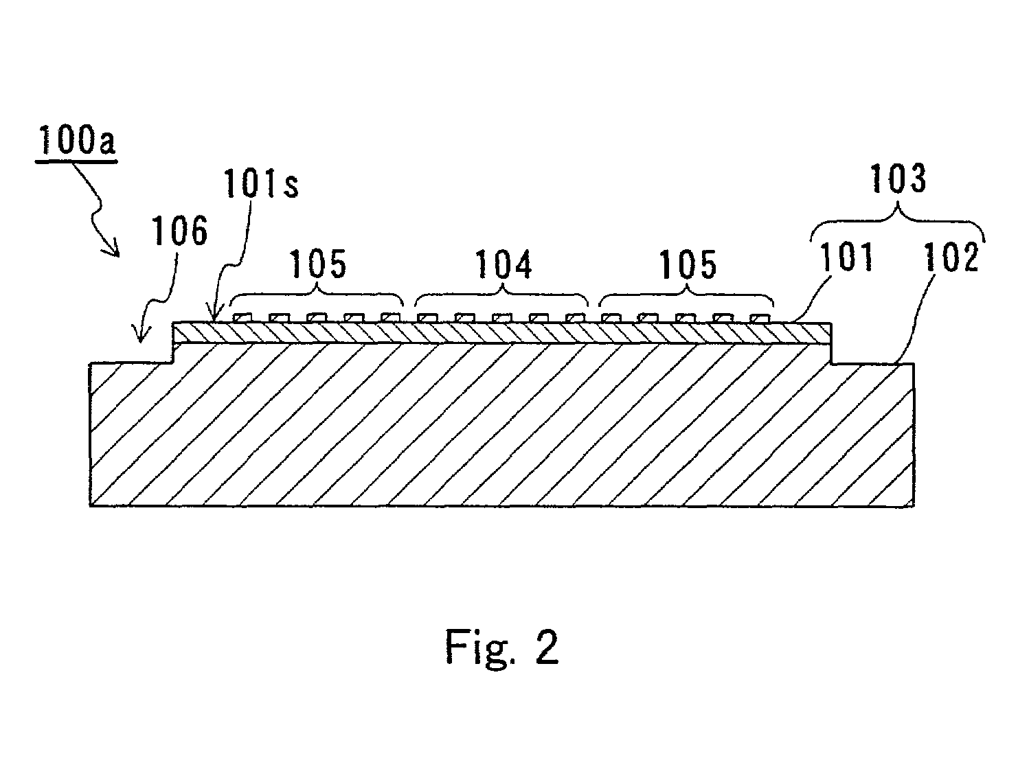 Method for producing a surface acoustic wave element
