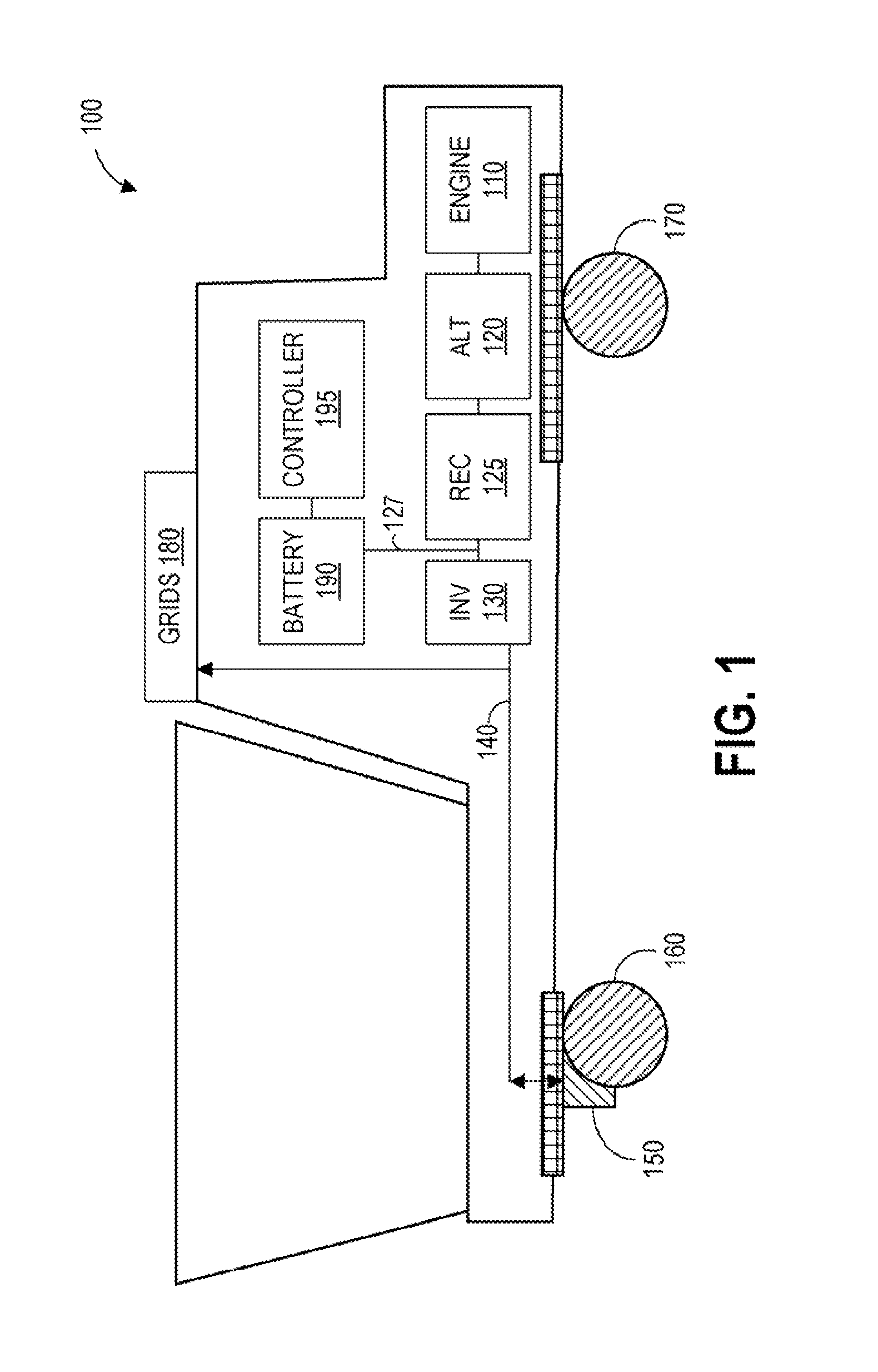 Rotor assembly for traction motor