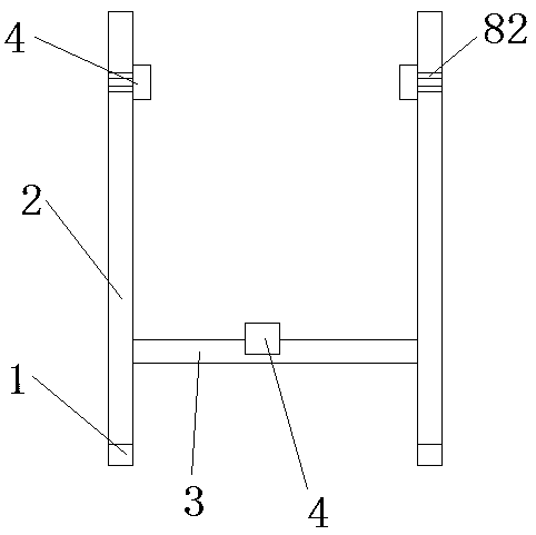 Display board frame convenient to install