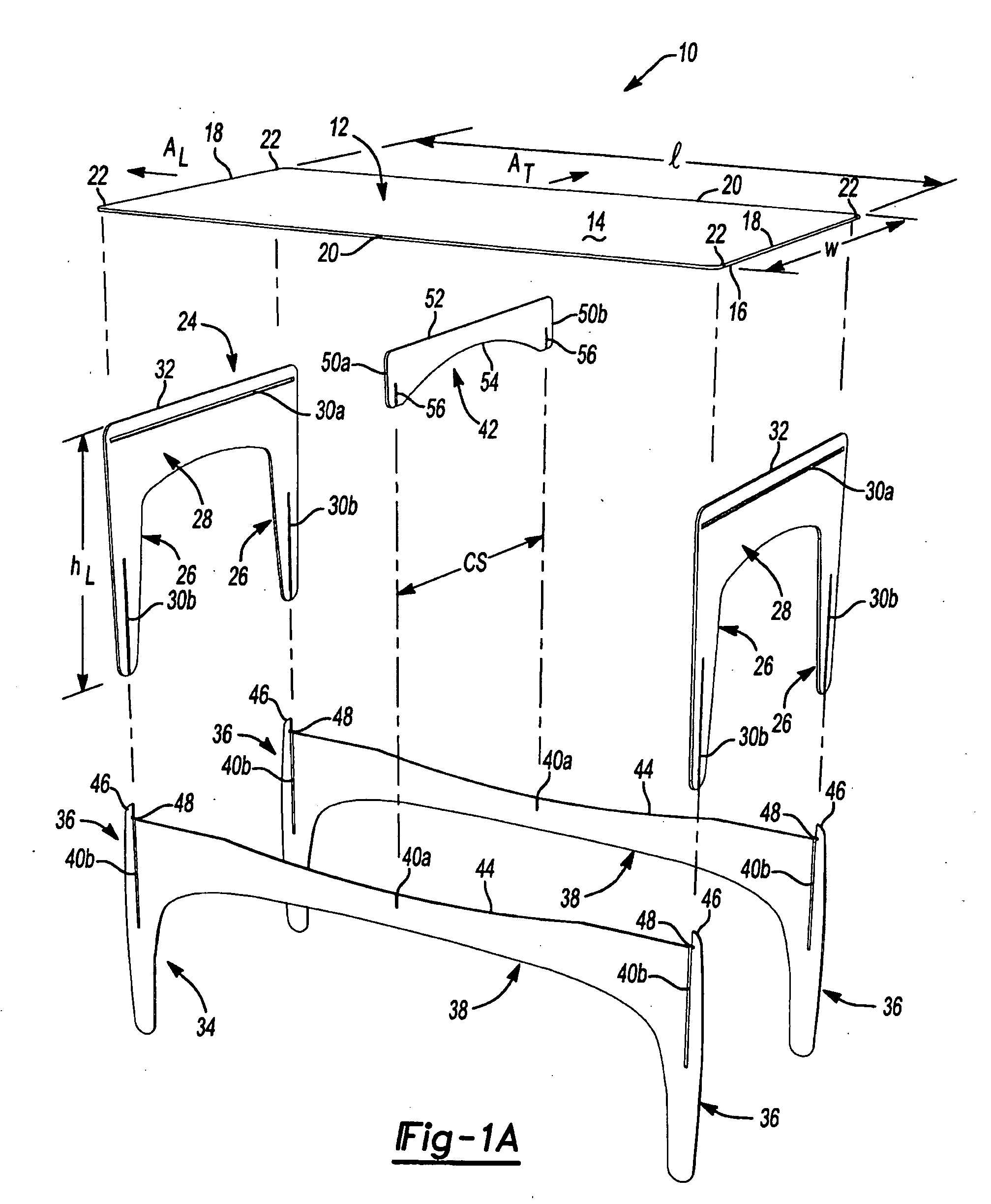 Flat pack friction fit furniture system