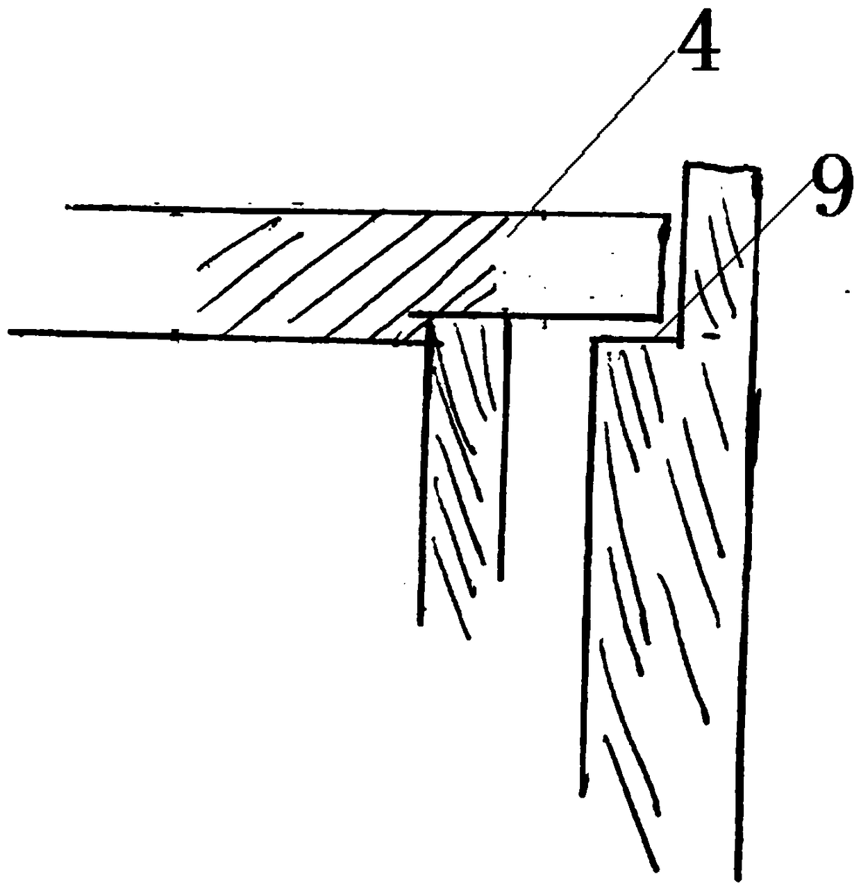 Chinese honeybee honeycomb frame, beehive thereof and breeding method