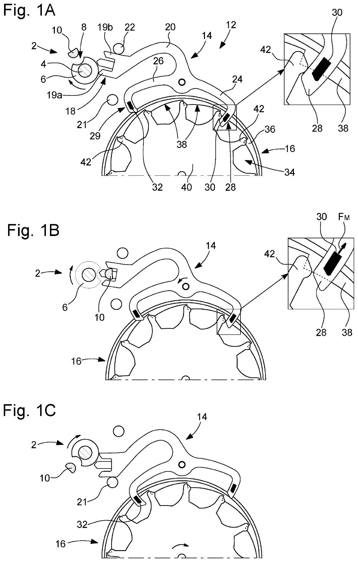 Horological movement comprising an escapement provided with a magnetic system