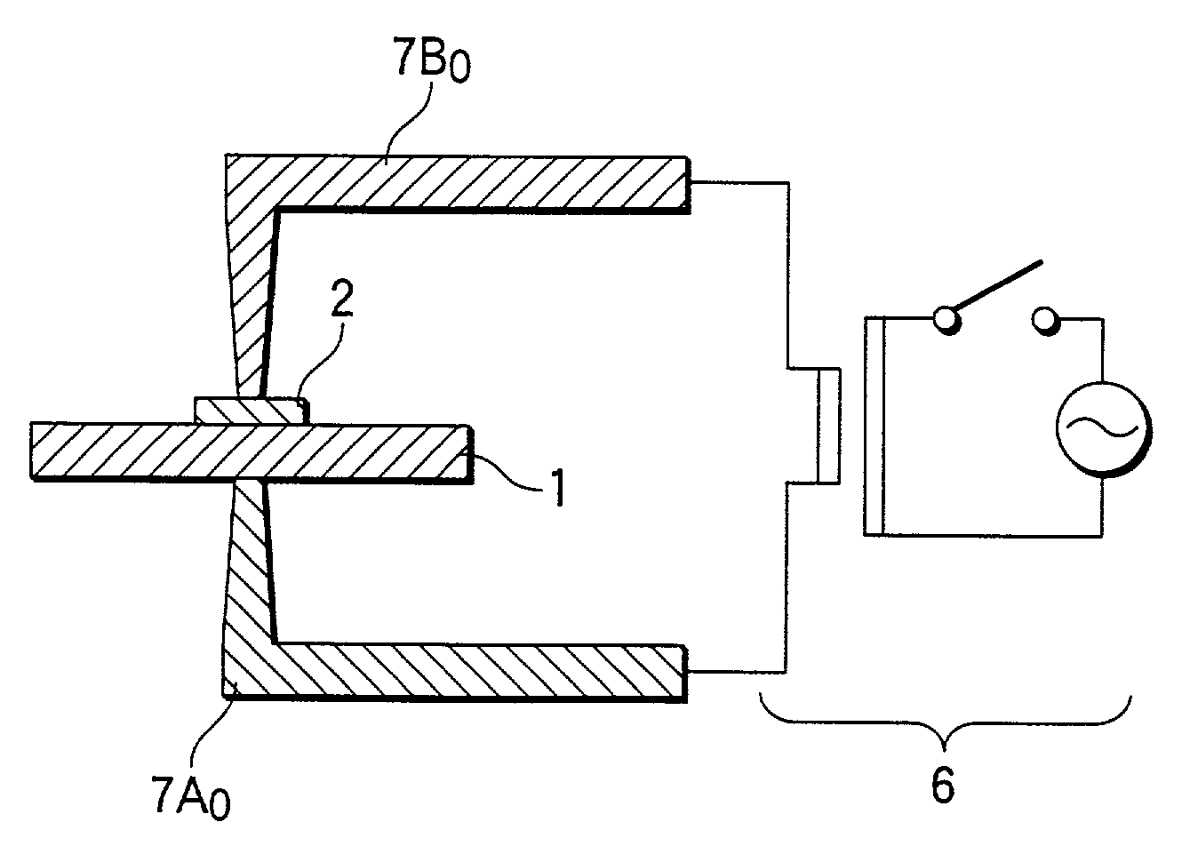 Lead wire attachment method, electrode, and spot welder
