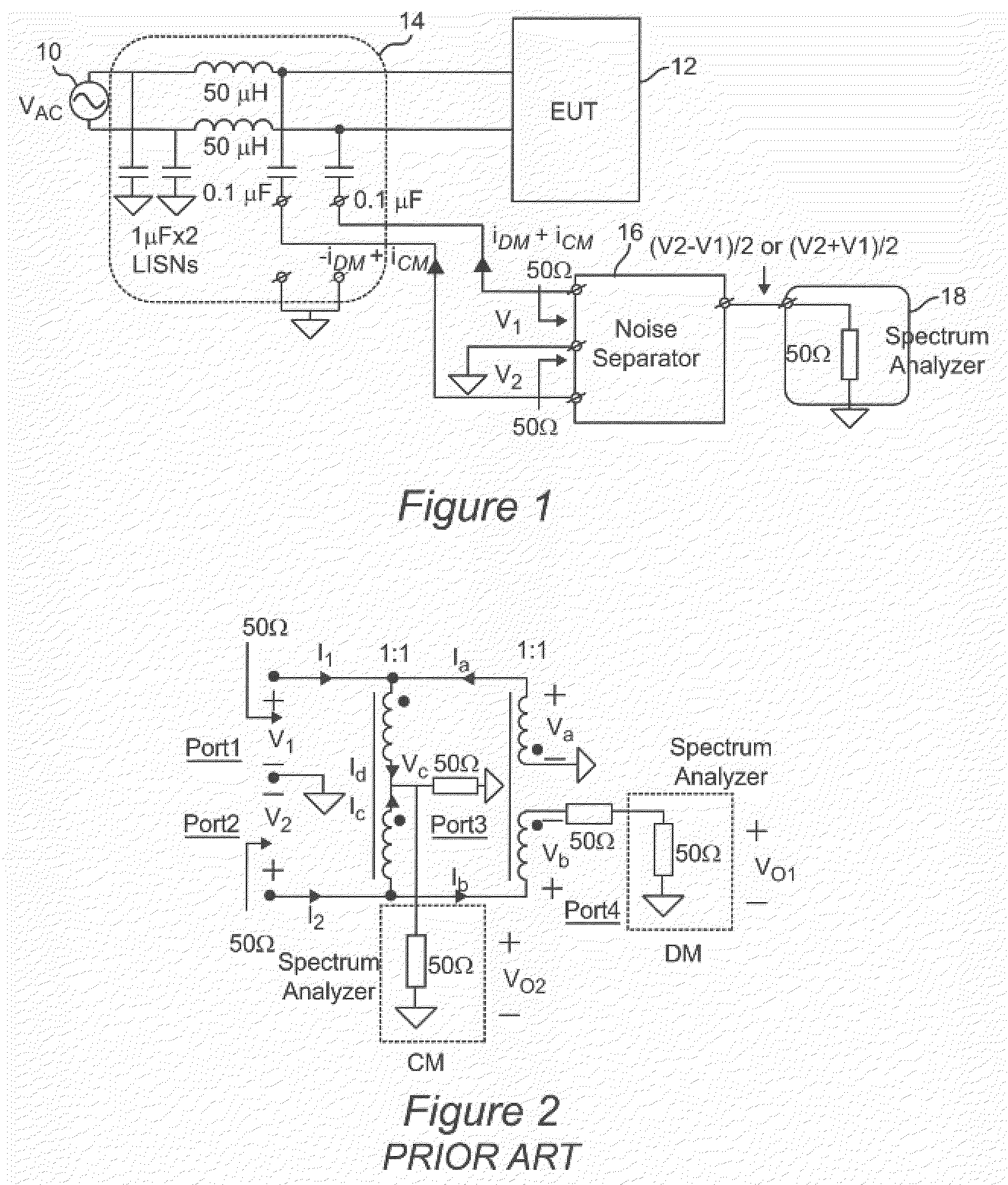 Electromagnetic Interference Noise Separator