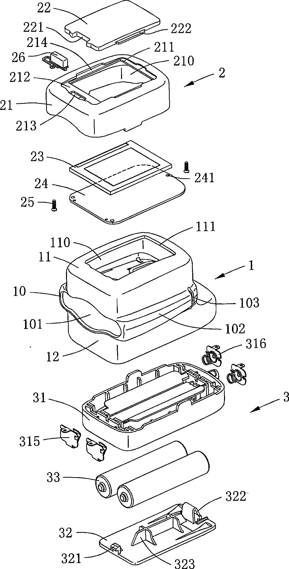 Finger type instrument for detecting sphygmus and blood oxygen saturation