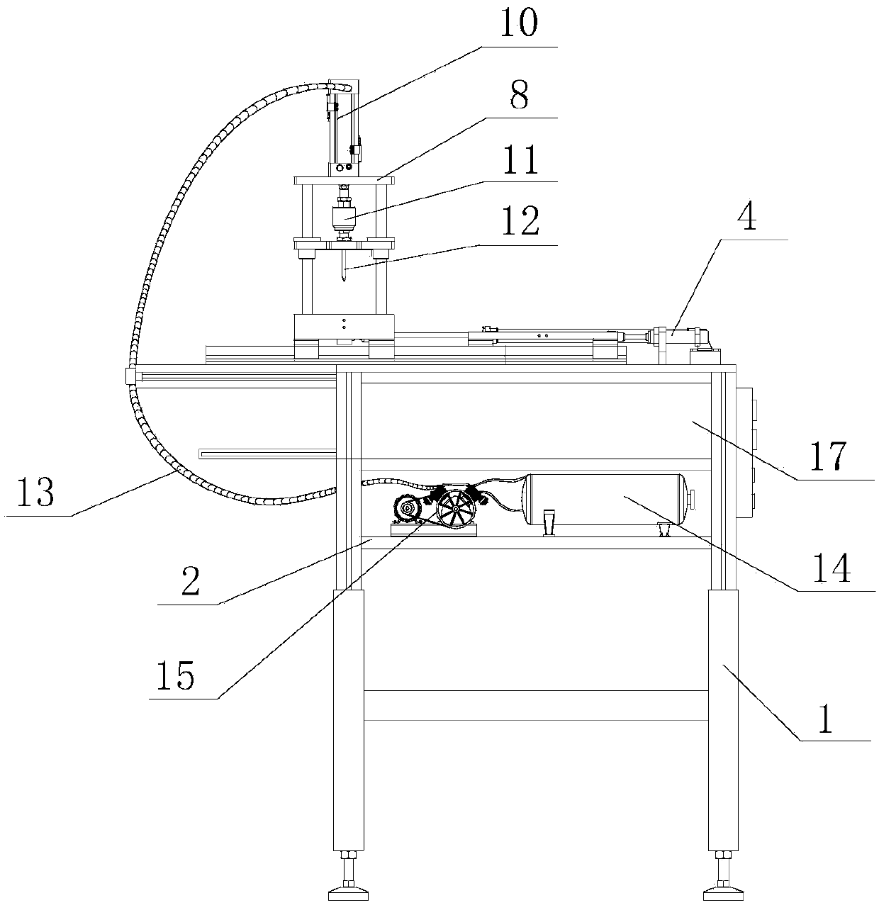Ginseng slicing device with high safety