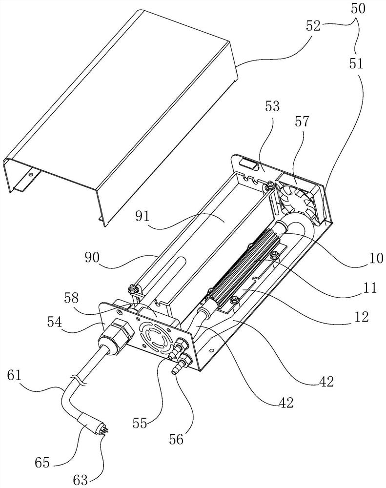 Oil-saving and emission-reducing device and working method thereof