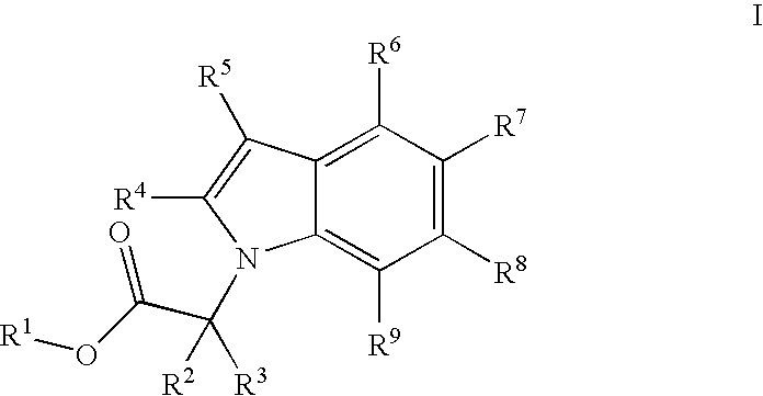 Indole derivatives comprising an acetylene group