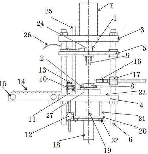 Thermal machine fatigue testing method and thermal machine fatigue testing machine adopting same