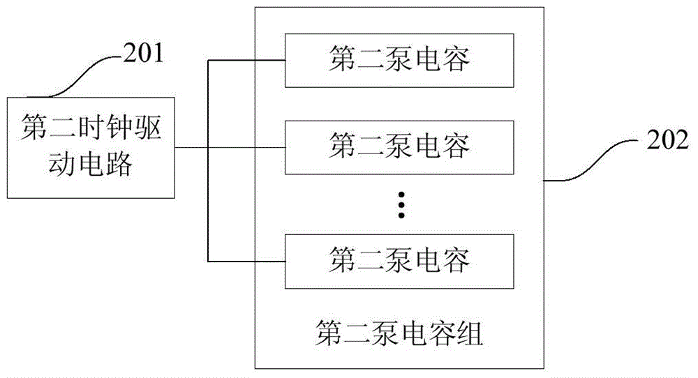 Pump capacitor multiplexing circuit, charge pump, flash memory and pump capacitor multiplexing method