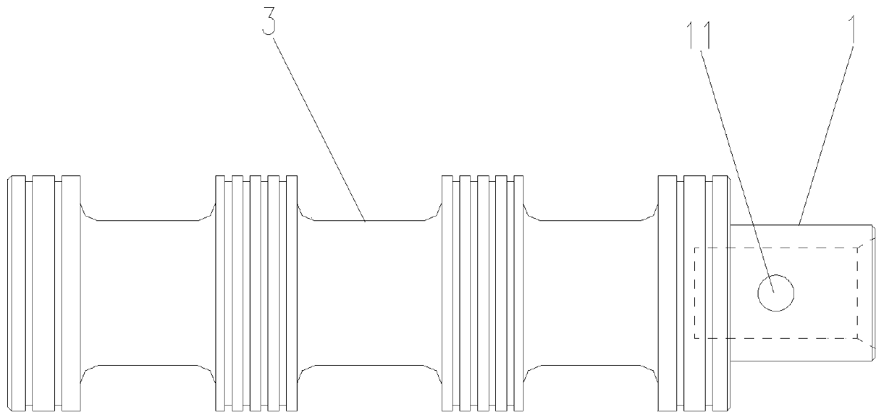 Connecting structure of electromagnetic valve and electromagnetic valve
