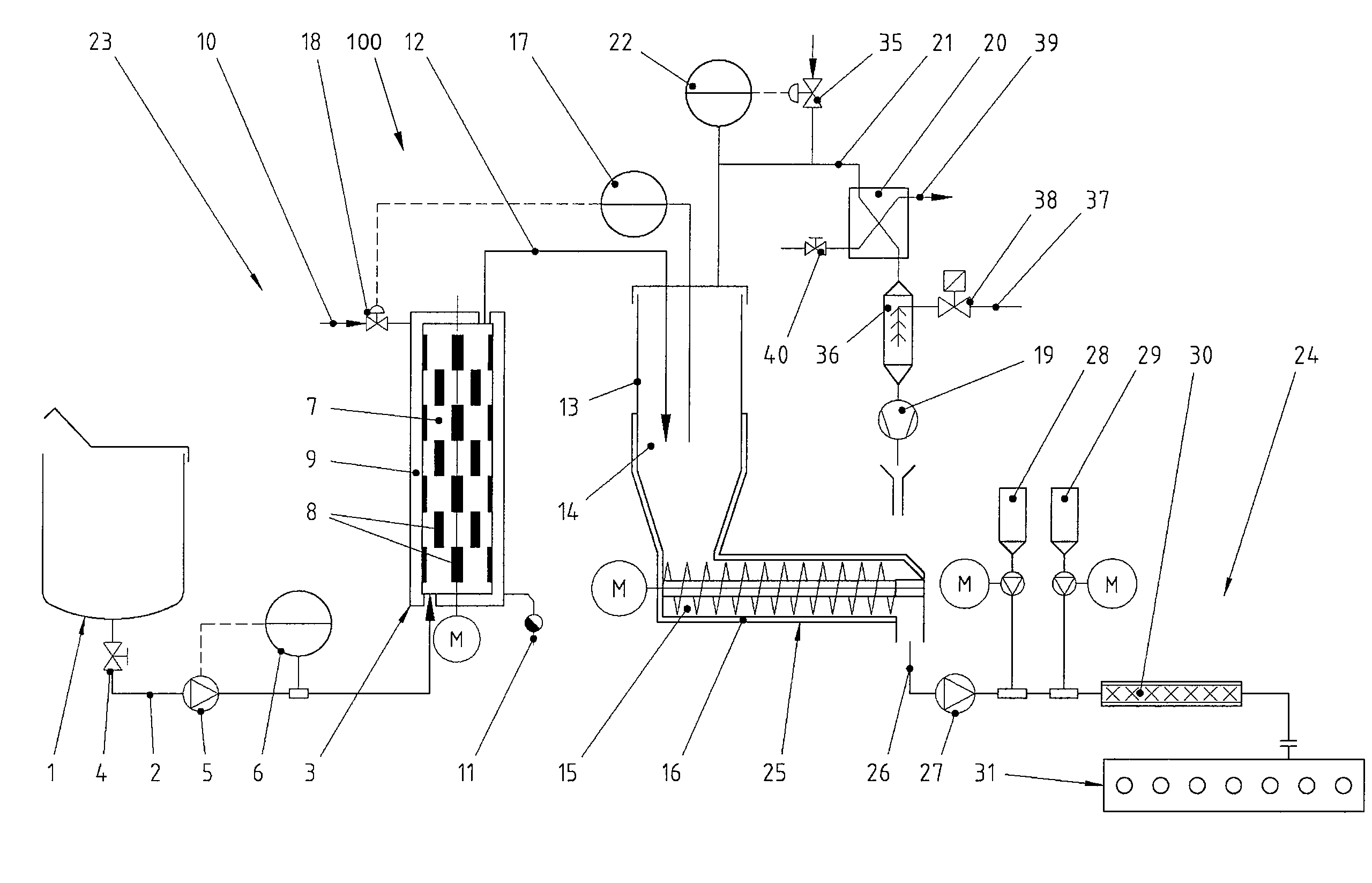 Method and apparatus for producing fruit leather from a fruit mass