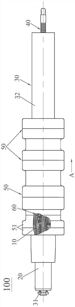 Control rod driving mechanism with safety protection function