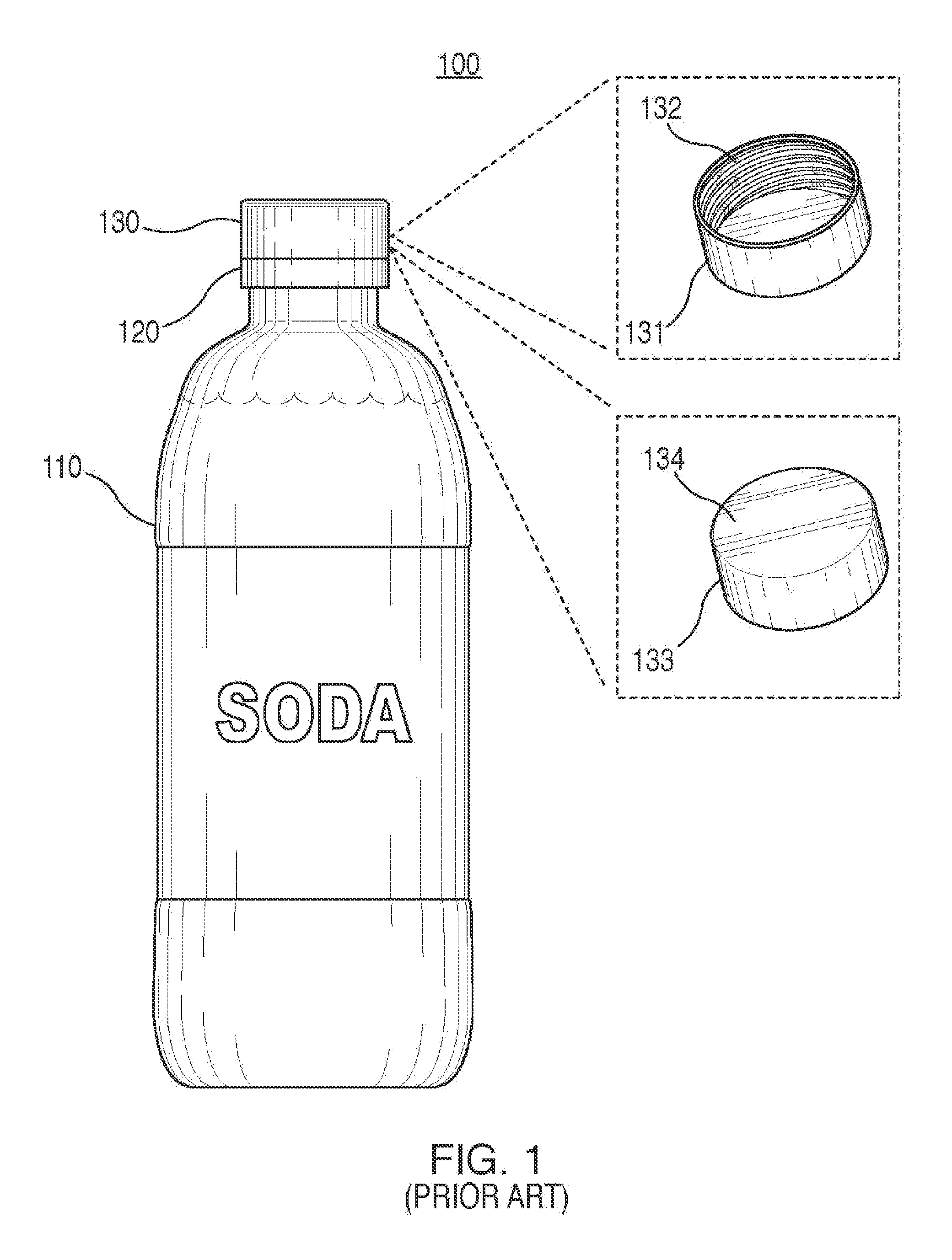 Bottles, cans, and other storage structures with secondary storage compartments such as cap containers