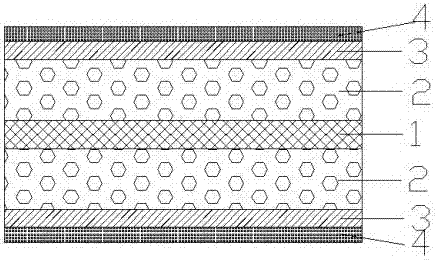 Lithium ion battery composite negative pole piece with high specific energy and lithium ion battery thereof