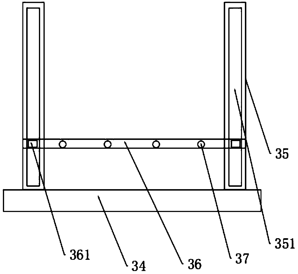 Novel bagging device for feed additive production