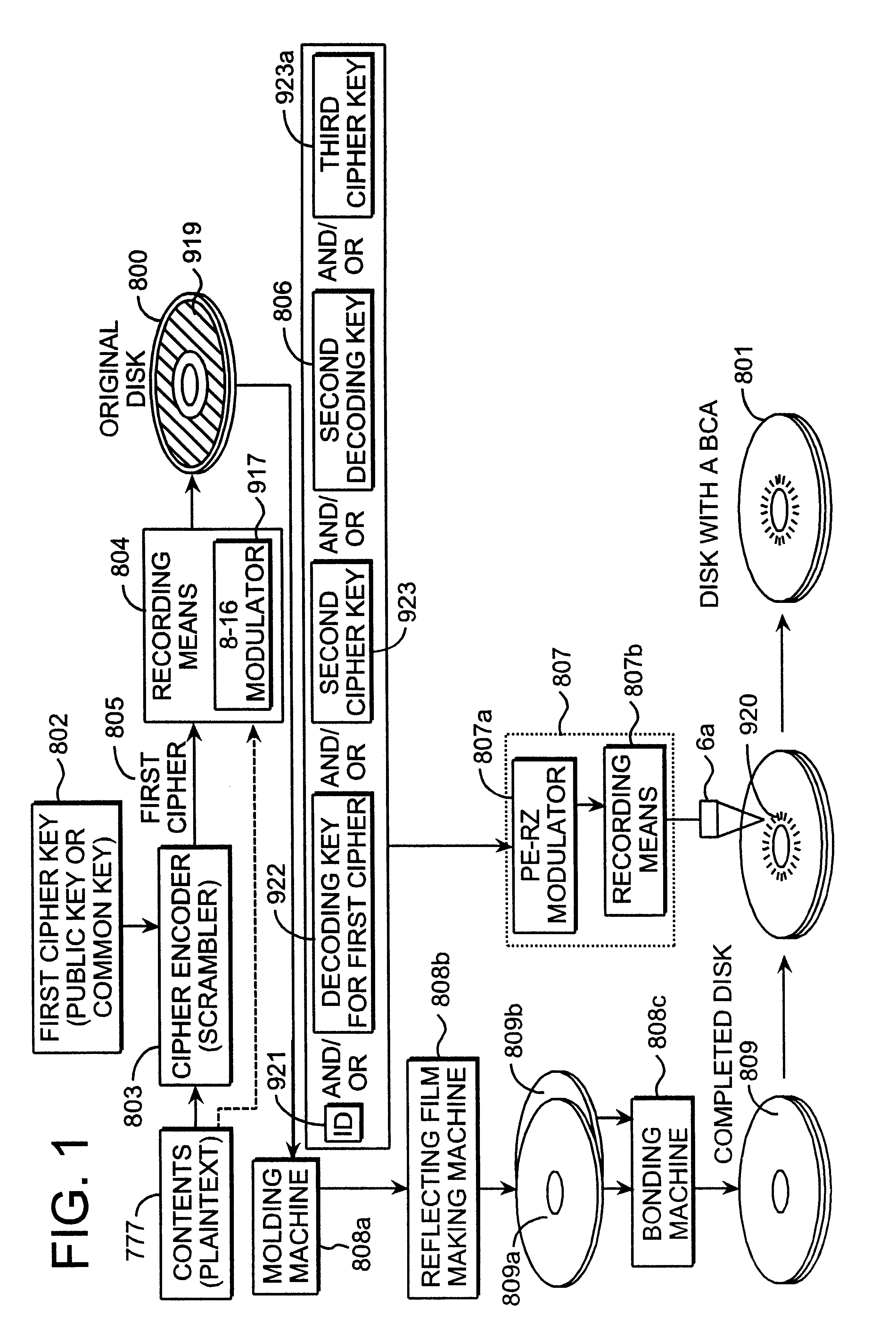 Recordable optical disk including an auxiliary information presence indicator