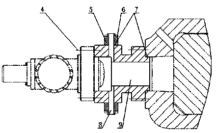 Method and device for enhancing discharge capacity of oil inlet channel of oil cylinder