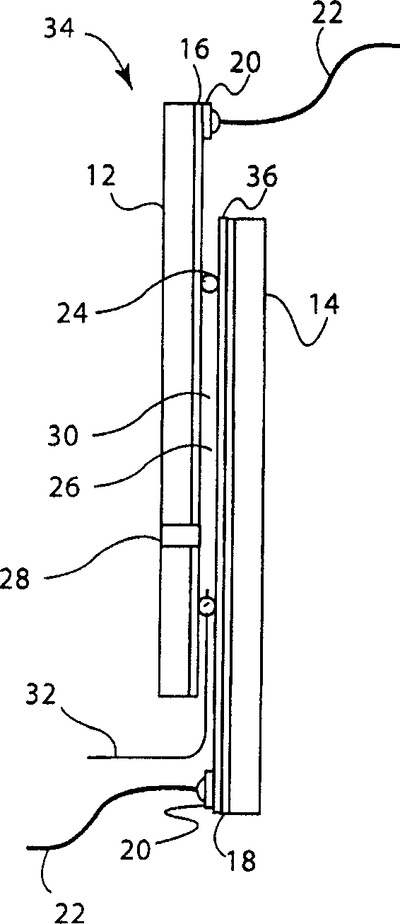 Electrolytes for electrooptic devices comprising ionic liquids