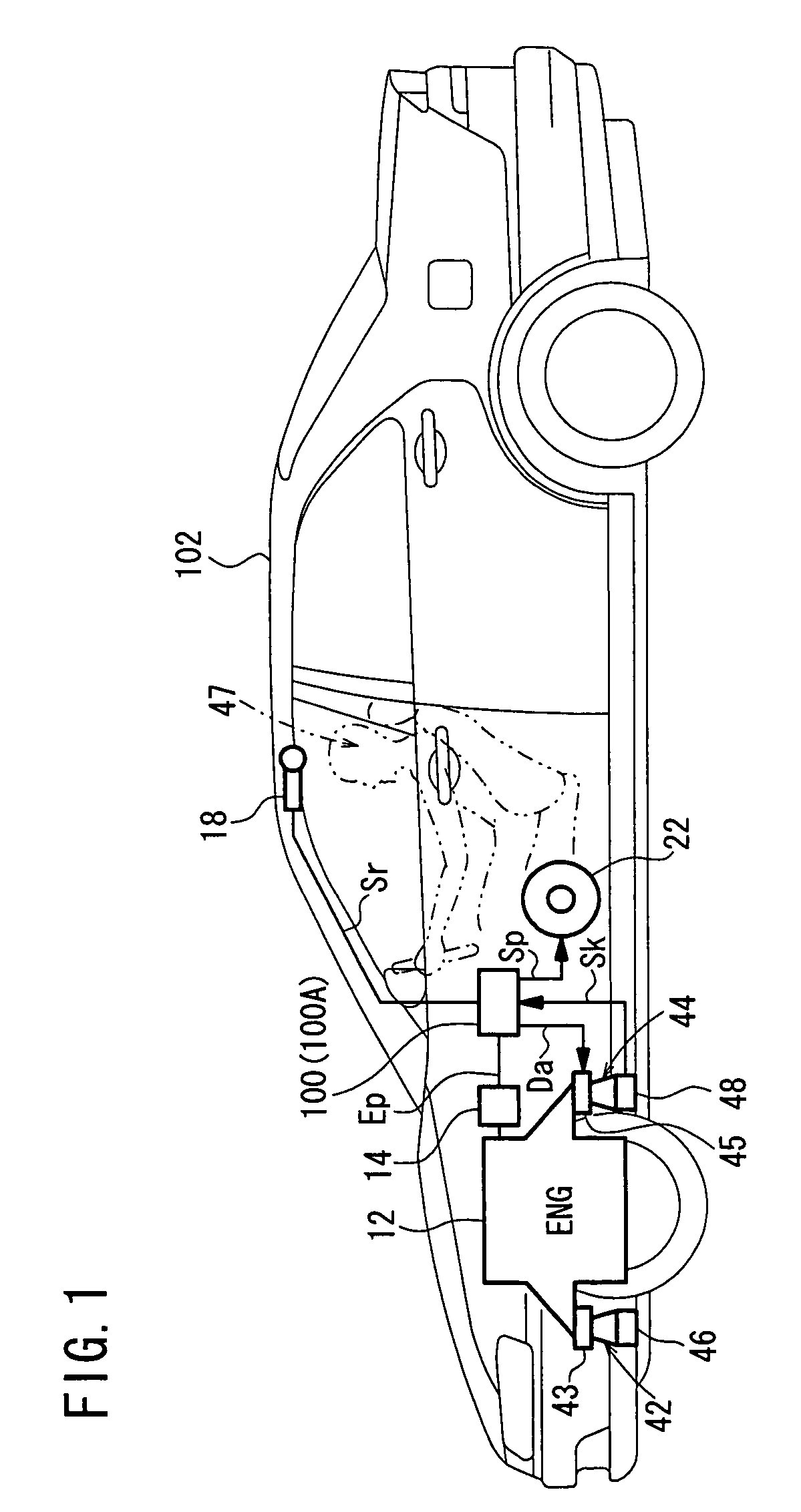 Vehicular active noise/vibration/sound control system, and vehicle incorporating such system