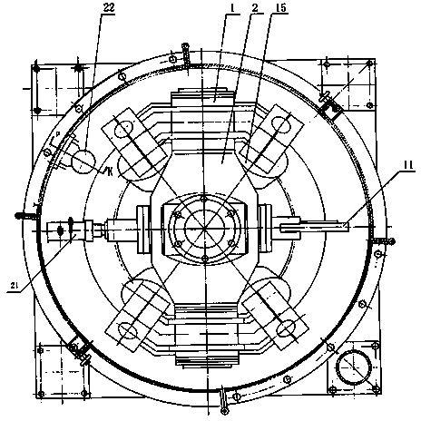 Biomass particle fuel machine with vertical conical roller and conical die