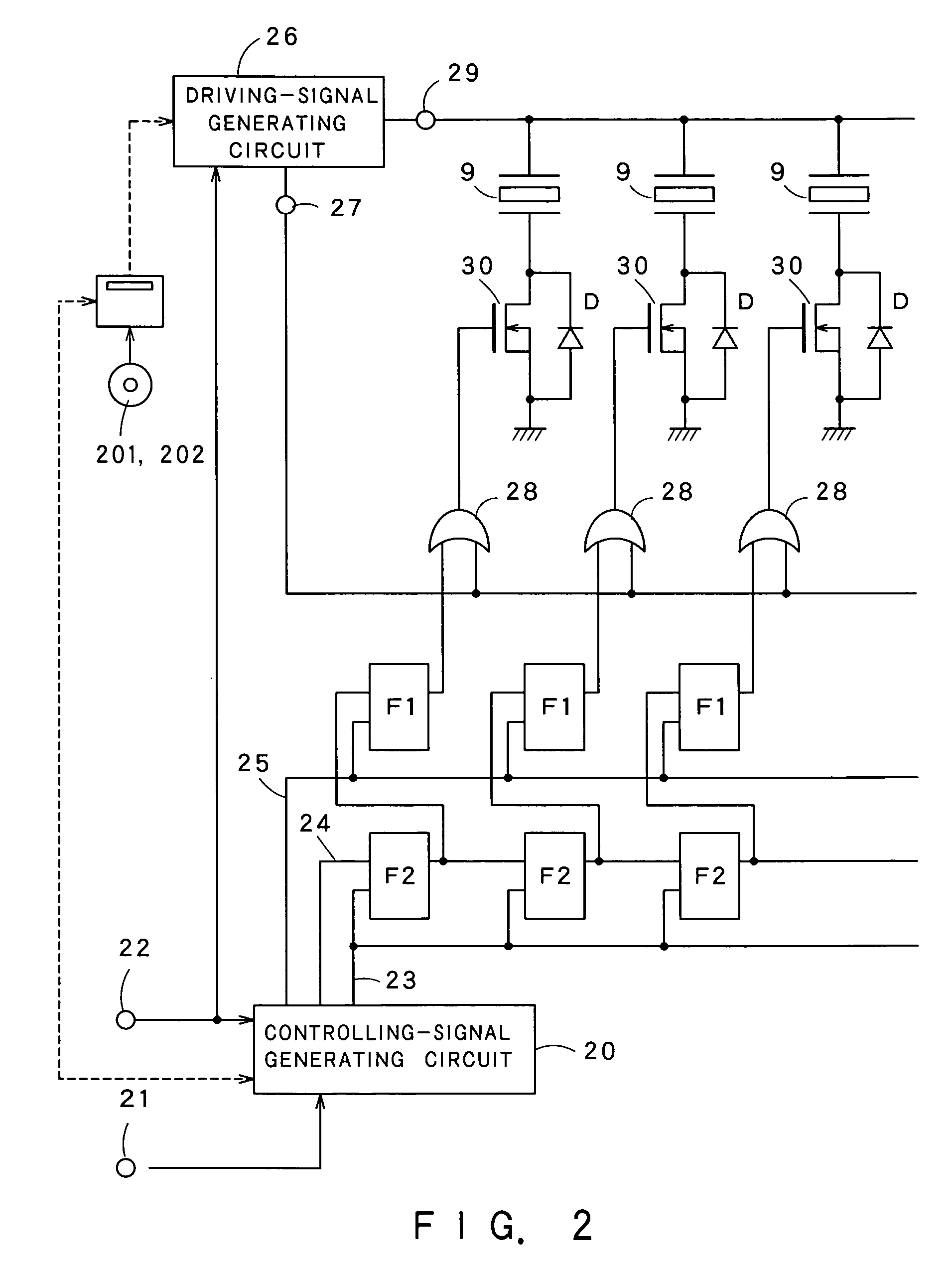 Liquid ejecting apparatus and controlling unit of liquid ejecting apparatus