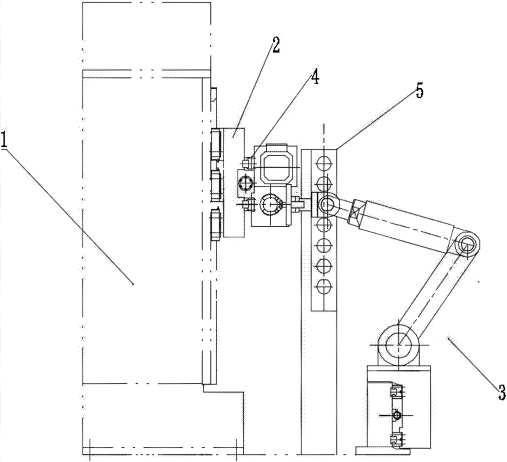 Deep hole drilling machine capable of automatically replacing gun drill and control method