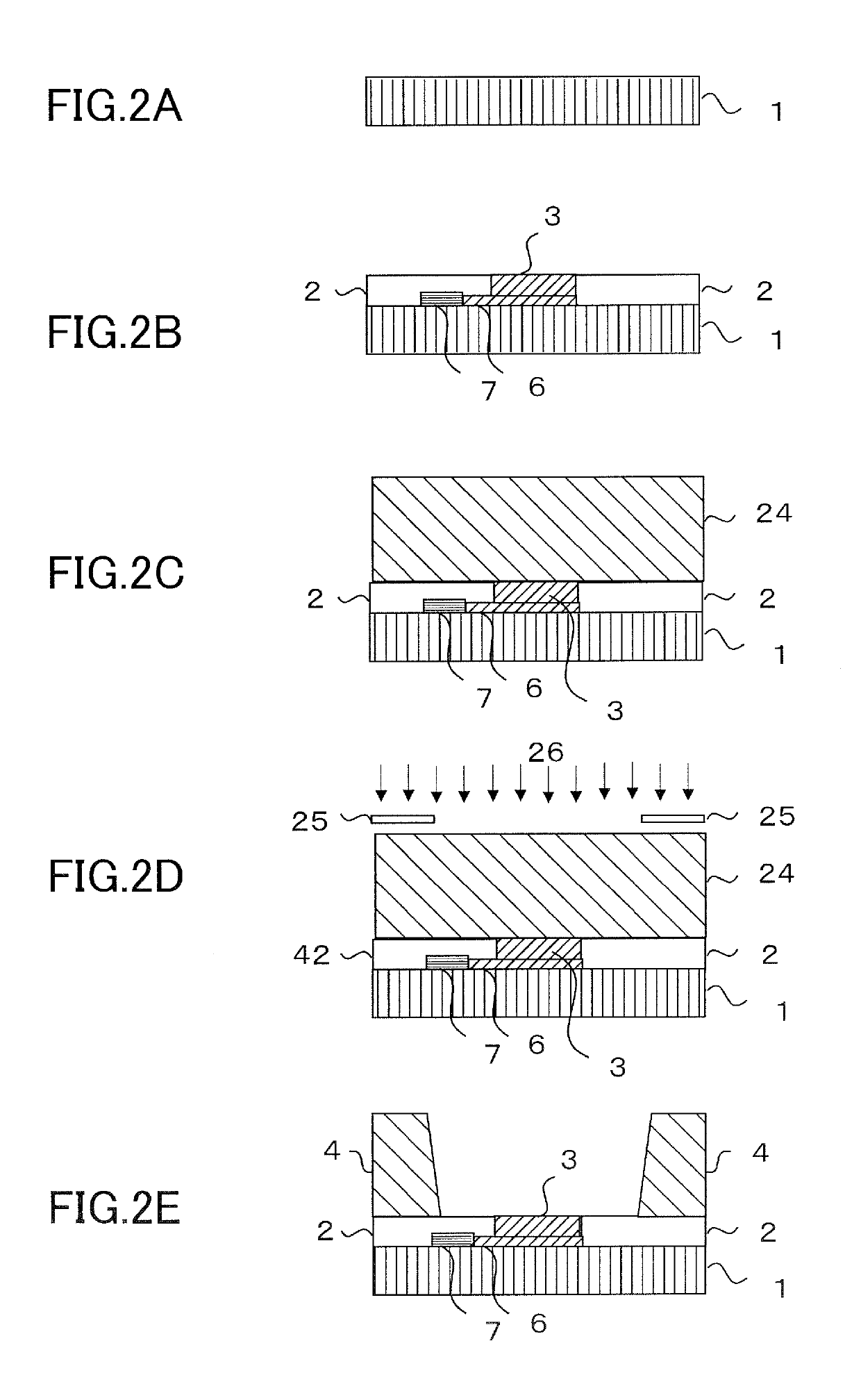 Top emission organic el element and manufacturing method thereof