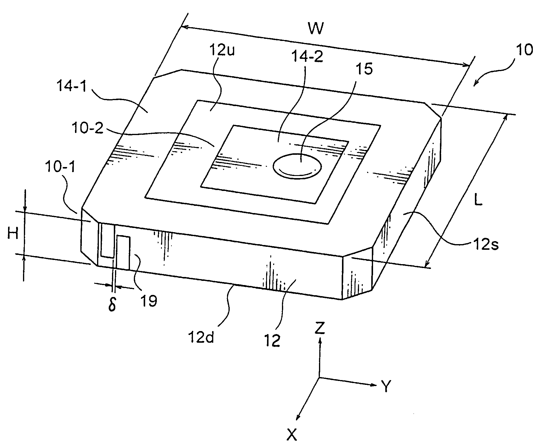 Antenna element and antenna unit capable of receiving two kinds of radio waves