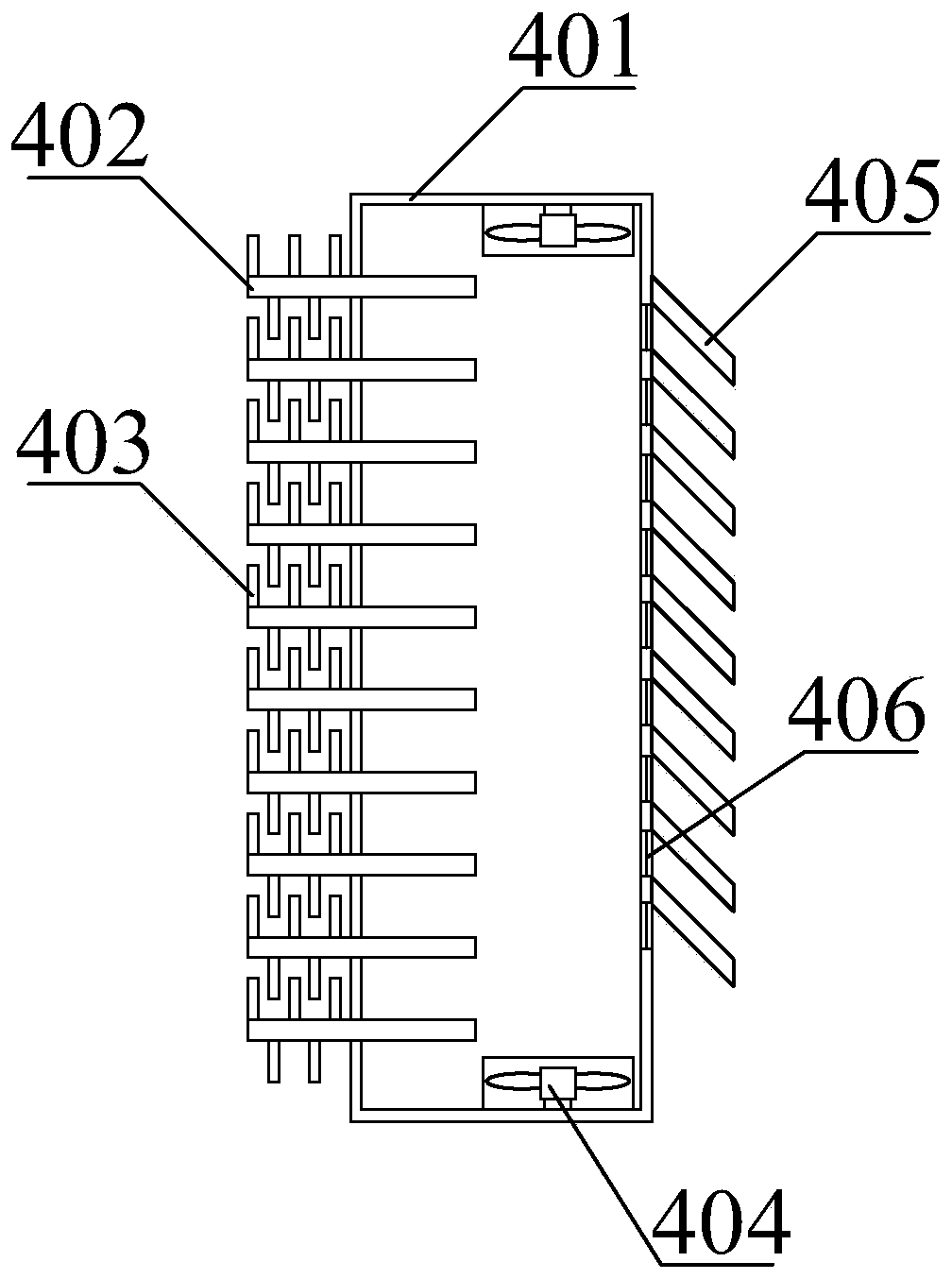 Charging pile device with anti-collision function