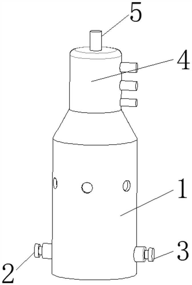 Waste engine oil catalytic cracking device