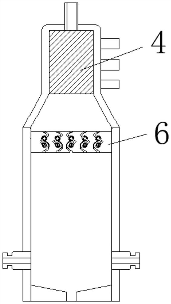 Waste engine oil catalytic cracking device