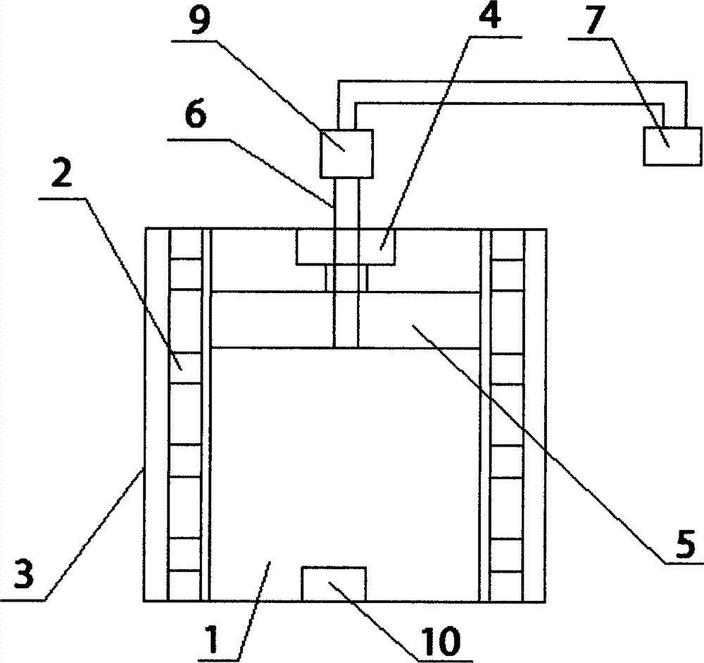 Distilled water collection device with self-protection function