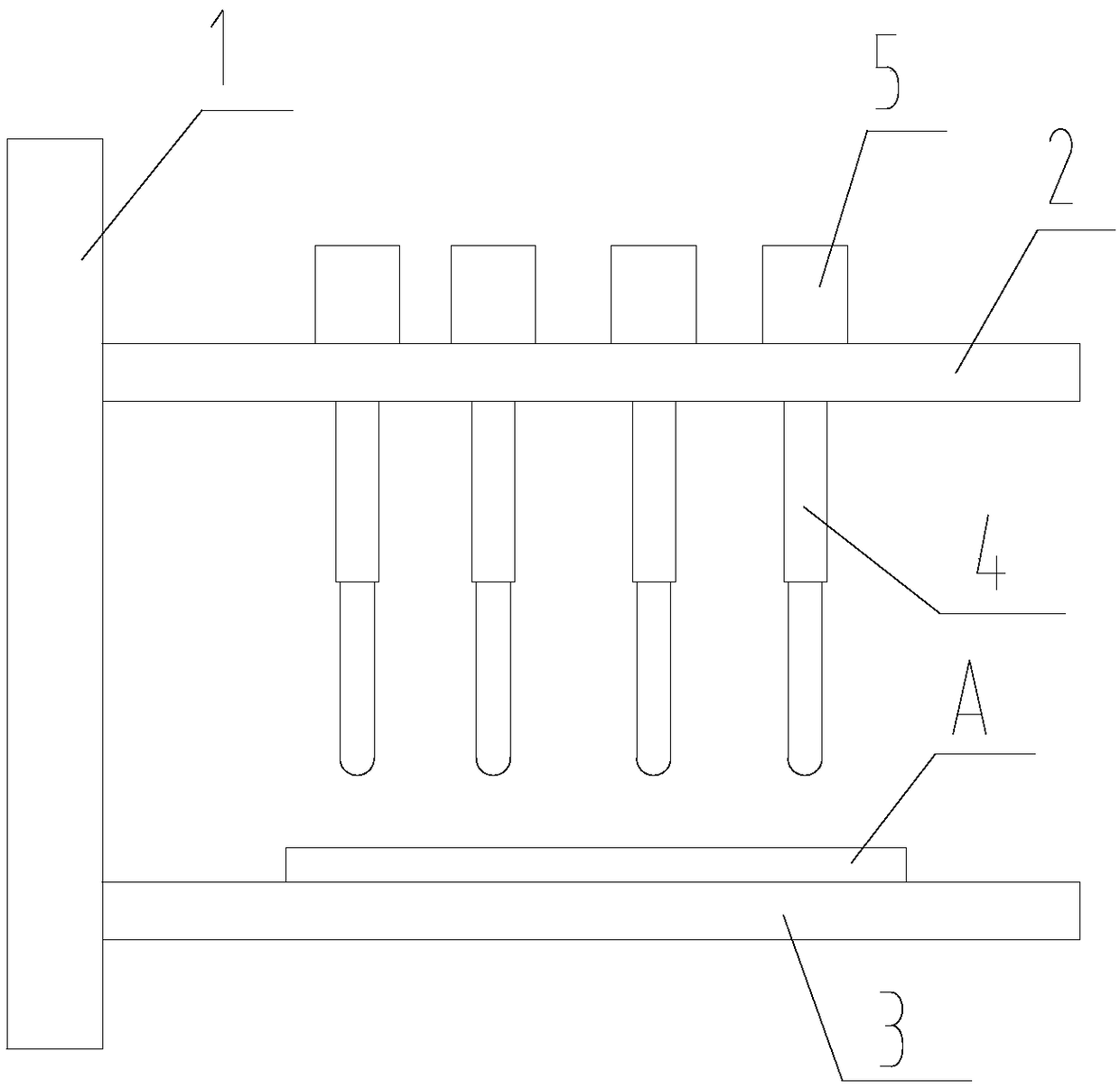 A touch screen sensitivity detection system