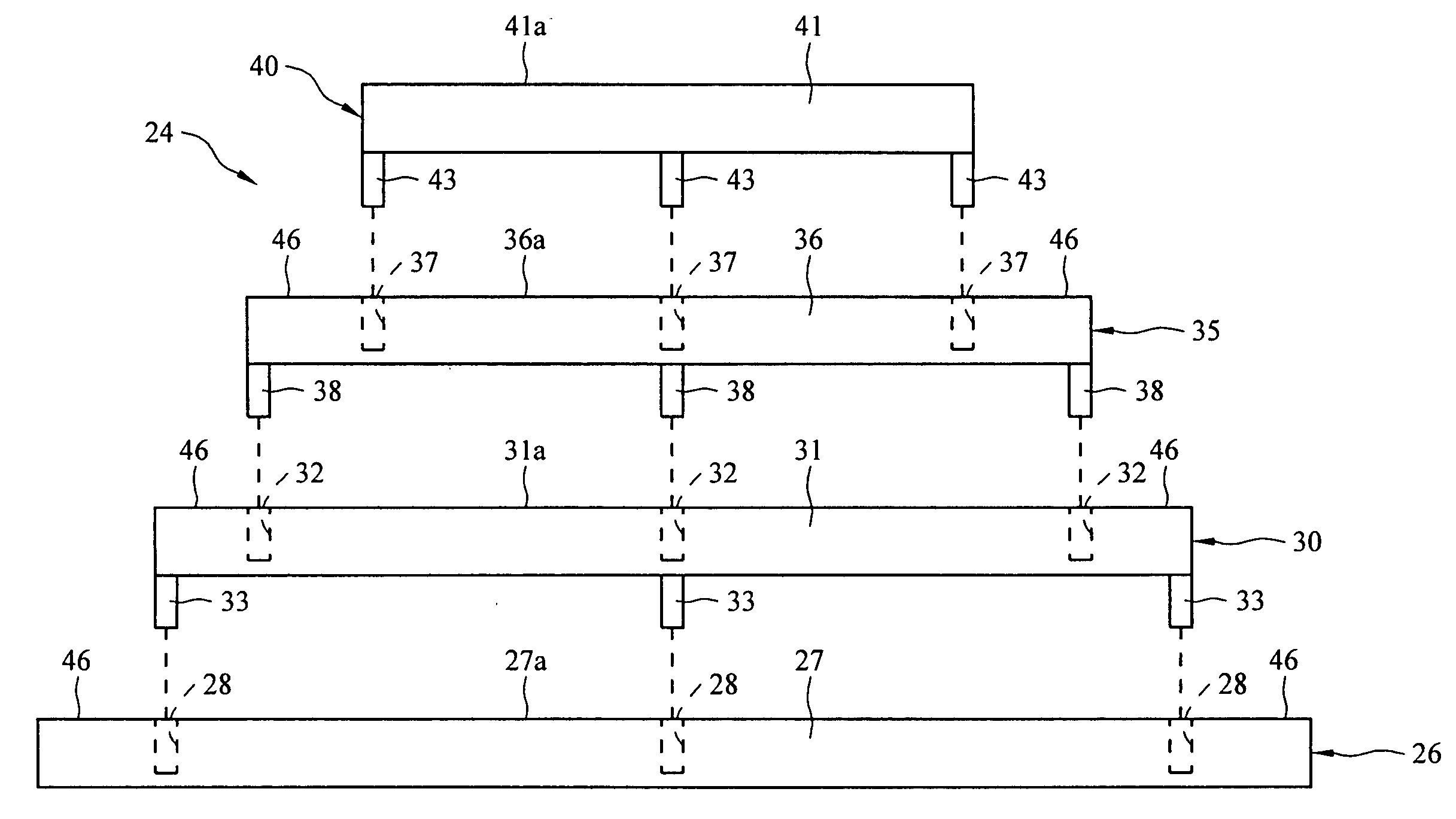 Current-leveling electroplating/electropolishing electrode