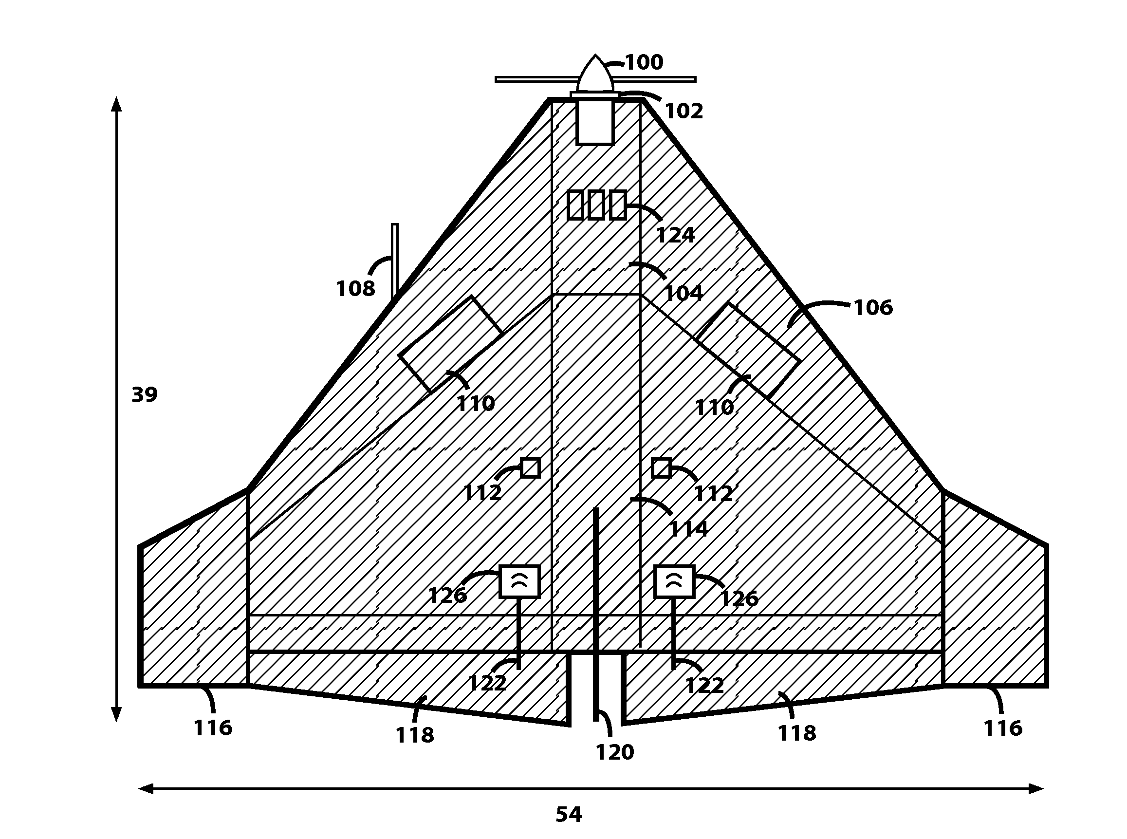 Delta Wing Unmanned Aerial Vehicle (UAV) and Method of Manufacture of the Same