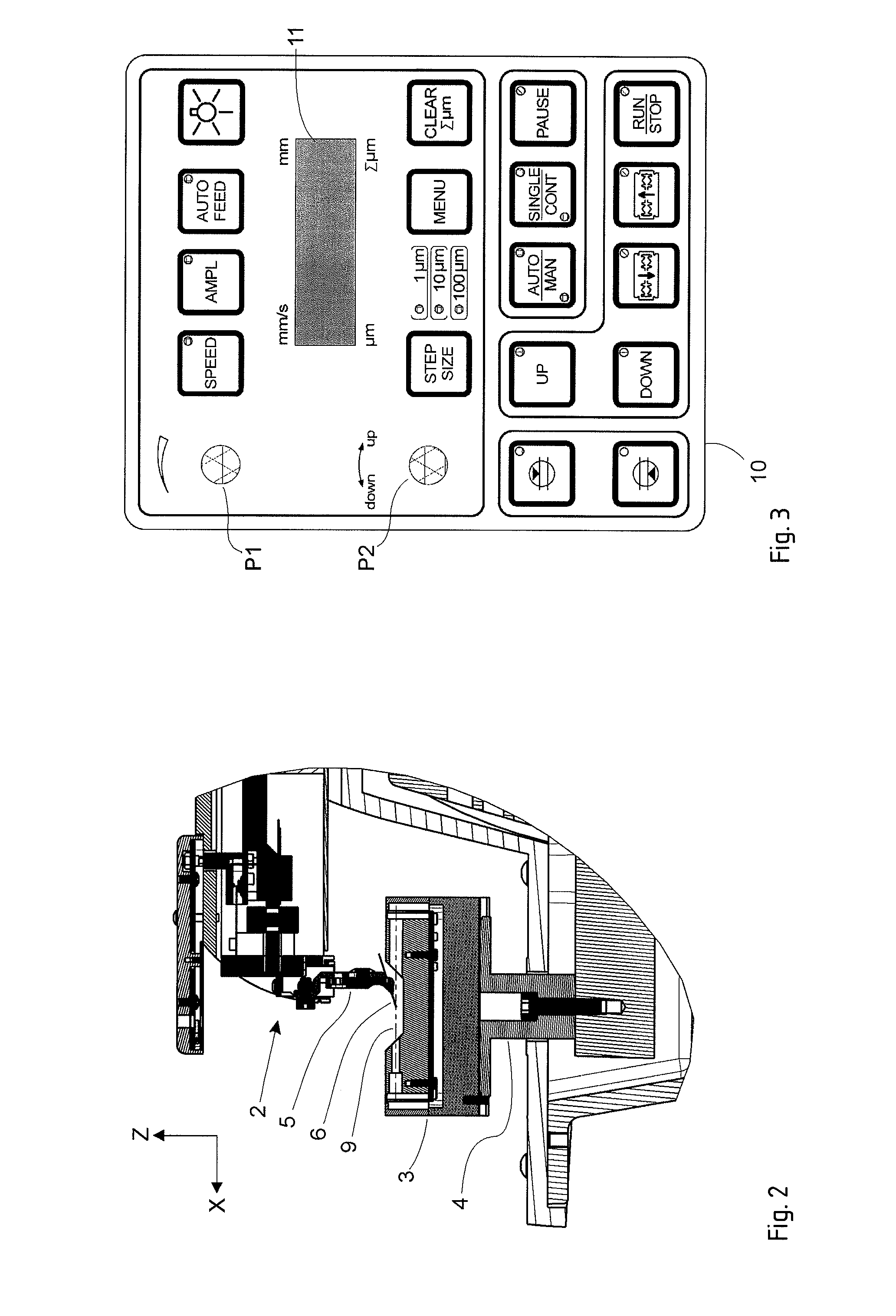 Vibrating Microtome With Automated Measurement Of Vertical Runout