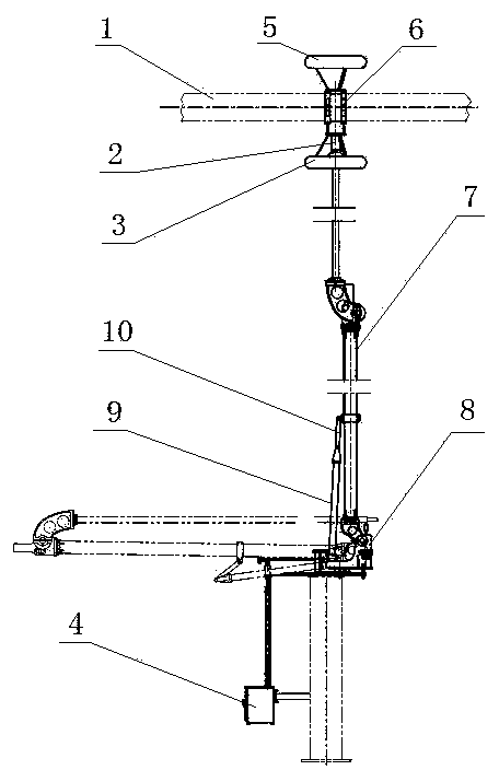 A HVDC grounding switch and a stationary contact component thereof