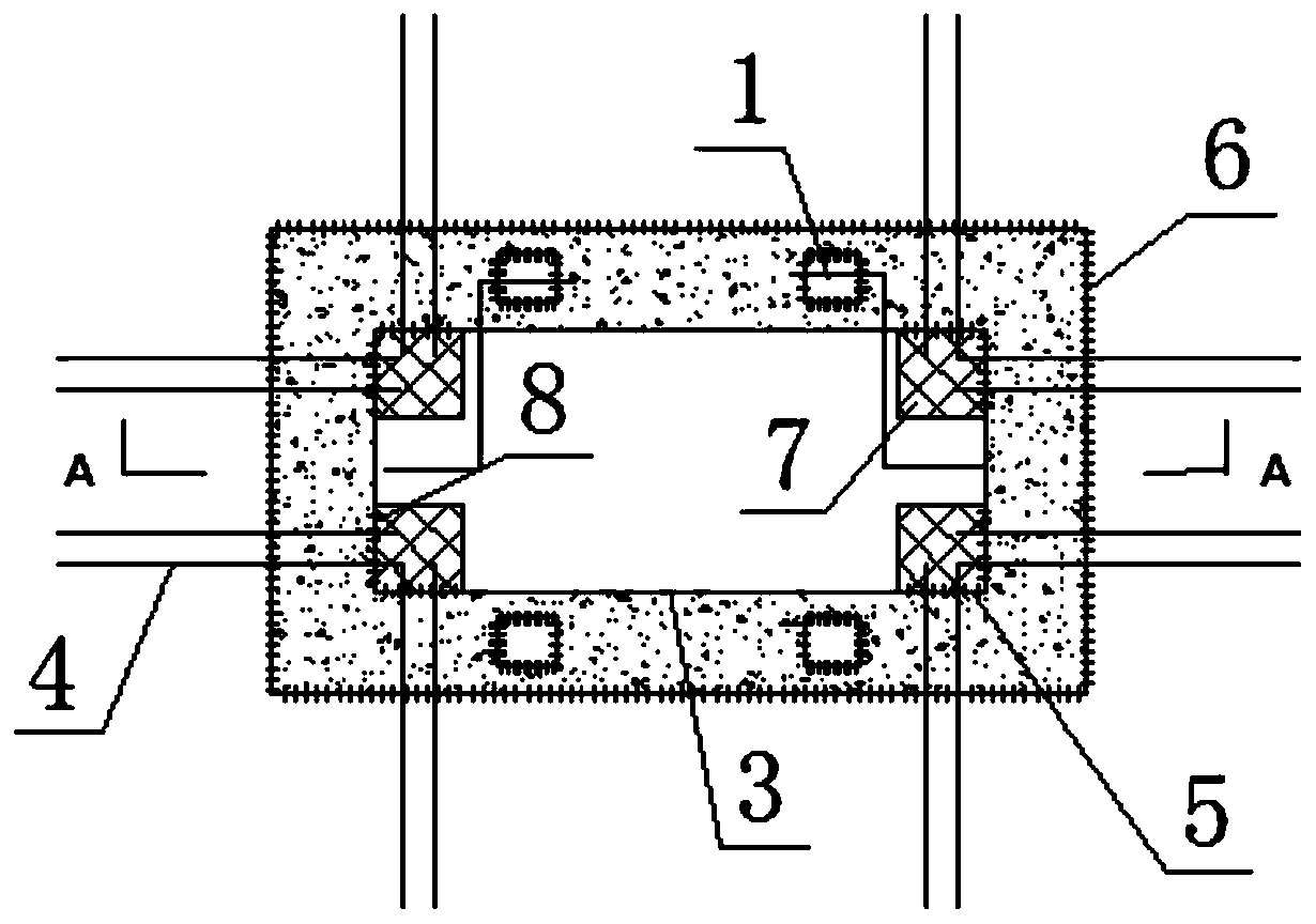 Prefabricated reinforced concrete gate slot unit for rcc dam and construction method of gate slot