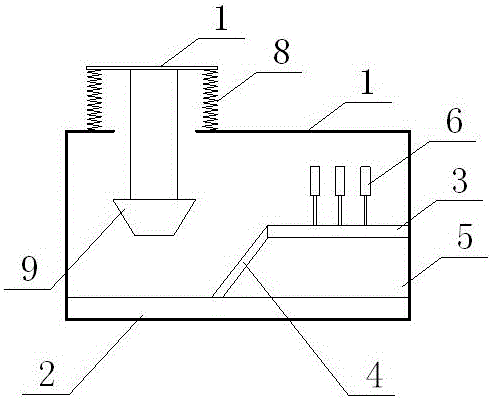 Aquaculture tank for pomacea canaliculata