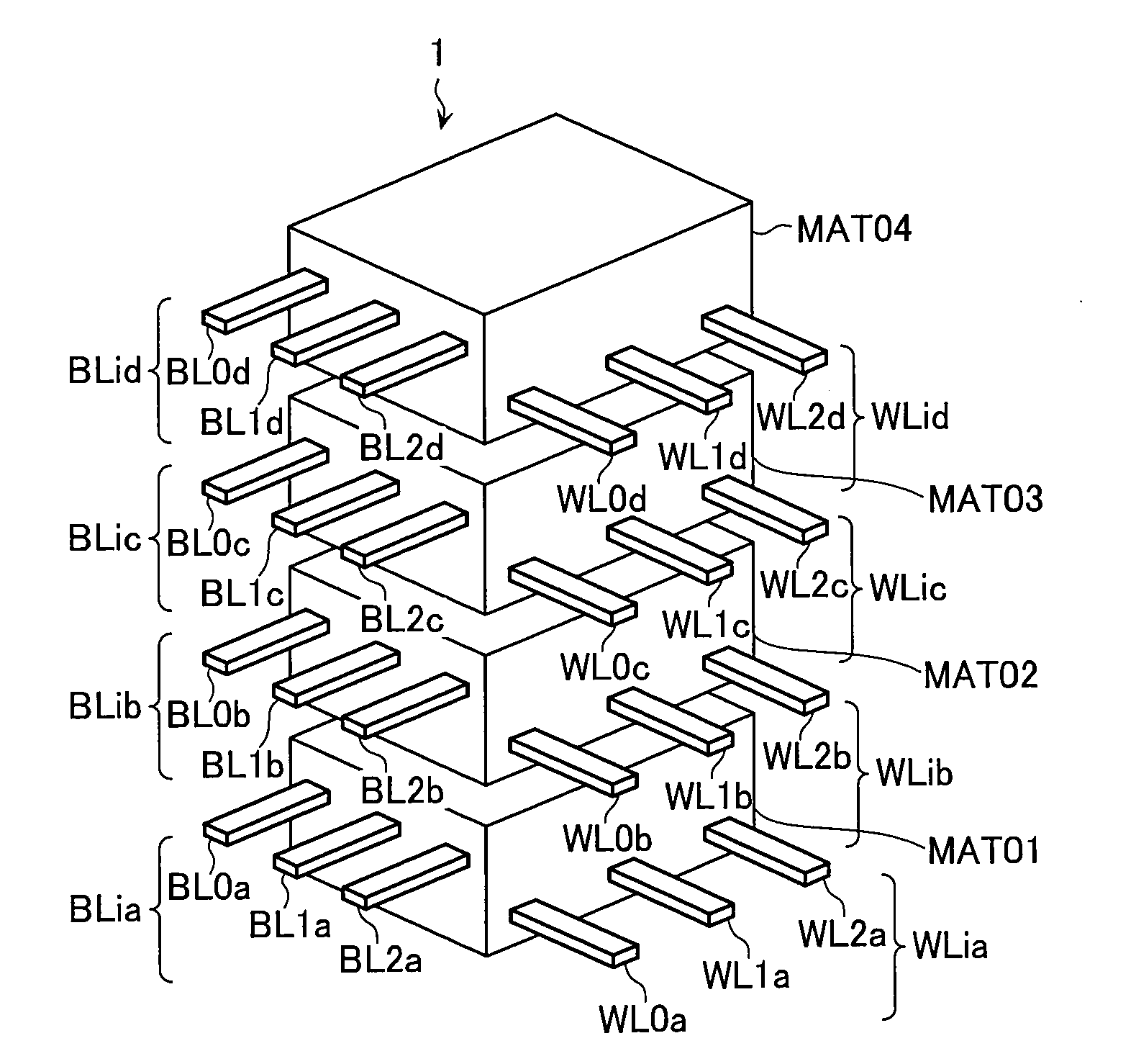 Nonvolatile semiconductor memory device and producing method thereof