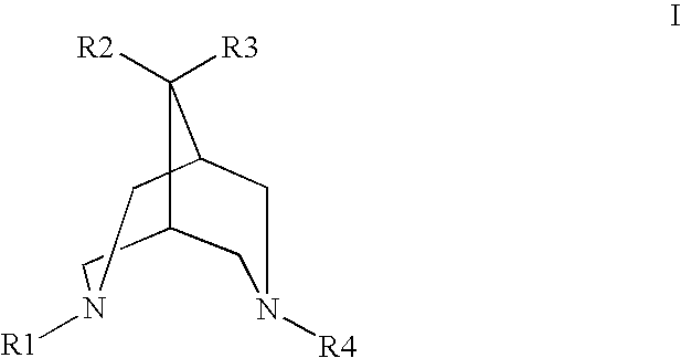 Liquid pharmaceutical formulations containing 3.7-diazabicyclo[3,3,1]nonane compounds and methods of treatment relating to arrhythmic events