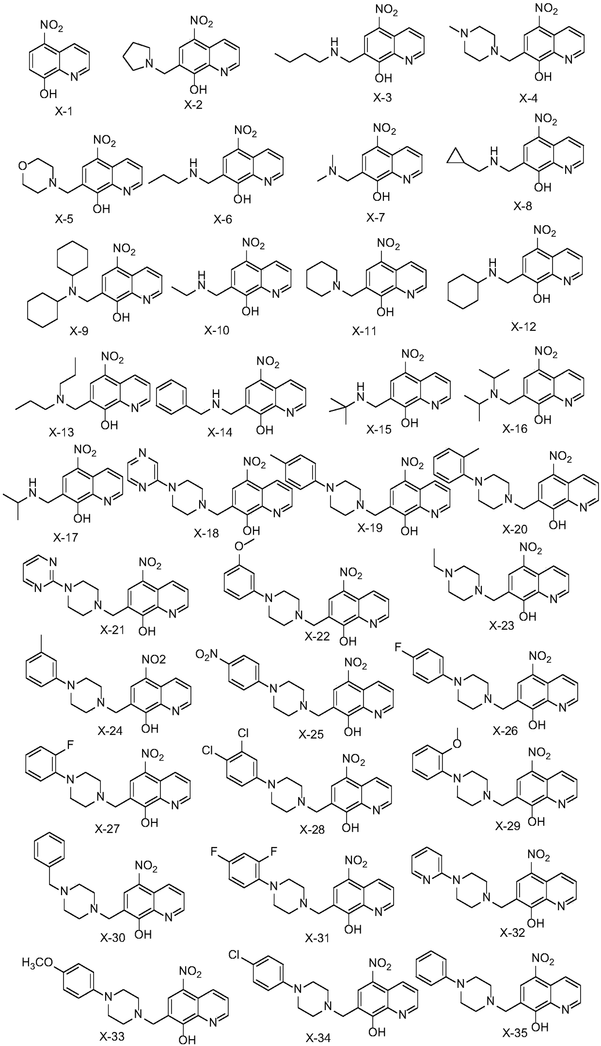 8-hydroxyquinoline compound as well as preparation method and application thereof in preventing and treating agricultural disease